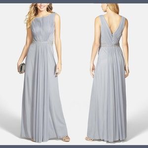 JS Boutique Drape Matte Jersey Chiffon‎ Dress [SZ 12 US ]